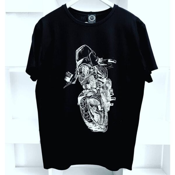 Vyriški marškinėliai "Motociklas"